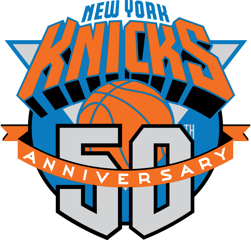 New York Knicks 1997 Anniversary Logo fabric transfer